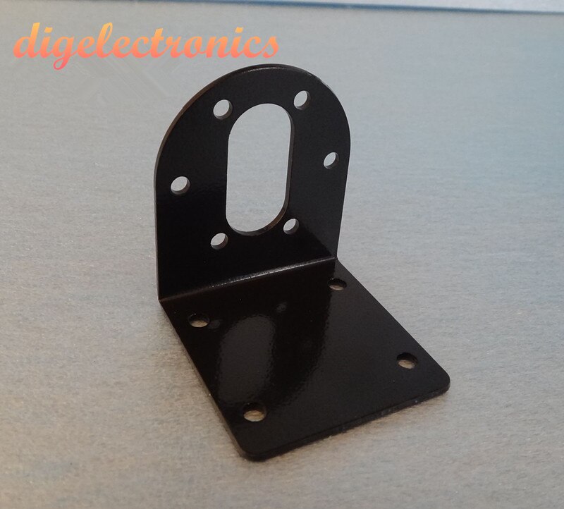 37mm DC Geared Motor Mount Steel Metal Bracket With Screw L Shaped Mounting Metal base Holder for DIY Robot Geared Motor Bracket