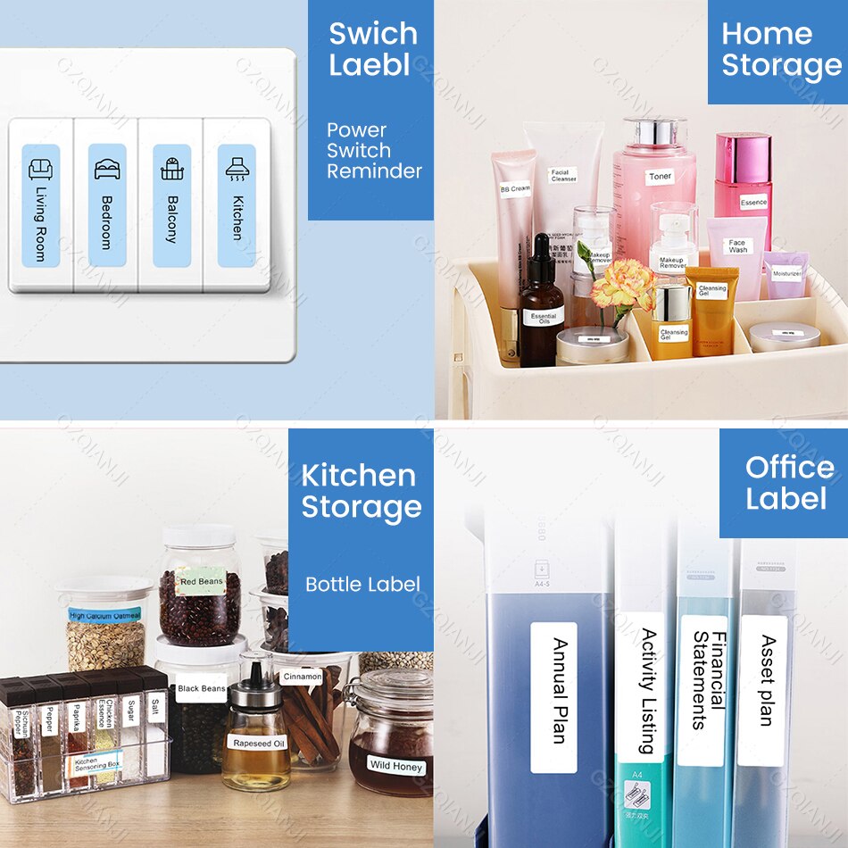 Niimbot D110 Portable Thermal Label printer Transparent Paper Pocket Mini Wireless Barcode Printer Bluetooth Machine D11 Maker