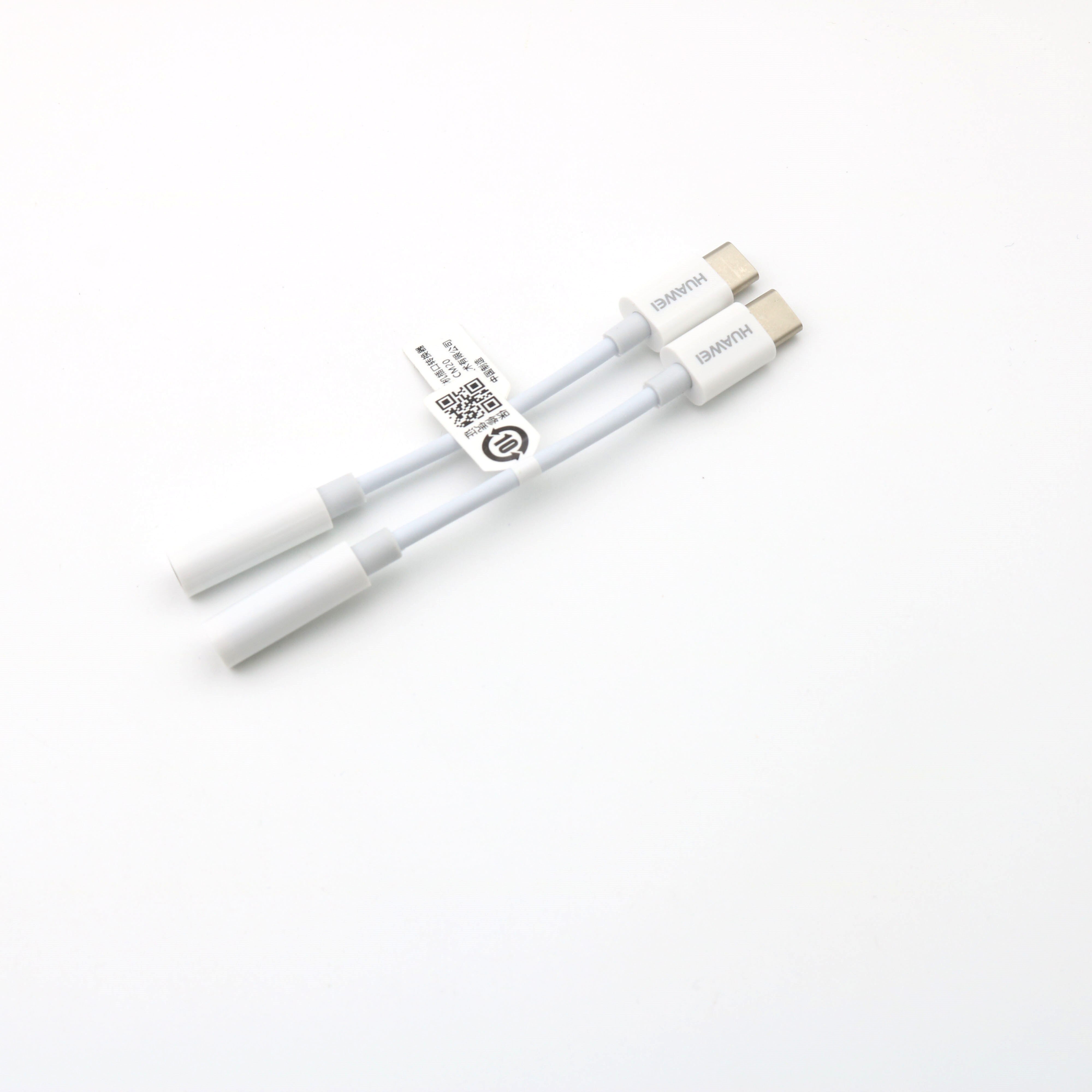 2PCS 3,5 Jack Typ C Kopfhörer Kabel USB C zu 3,5mm AUX Kopfhörer Adapter Für Huawei Mate 10 20 P20 Pro Audio Kabel: Tow pac