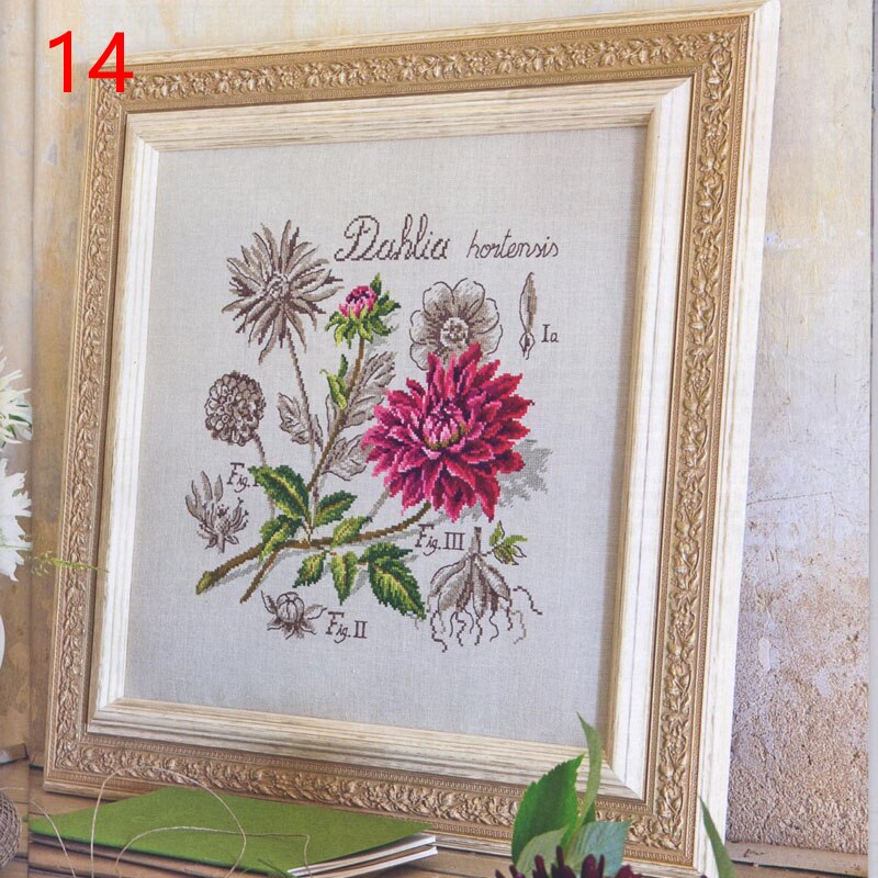 oro collezione Contati Punto Croce kit fiore frutta verdura fiori frutta verdura, 1 impostato assolo, si prega di scegliere un