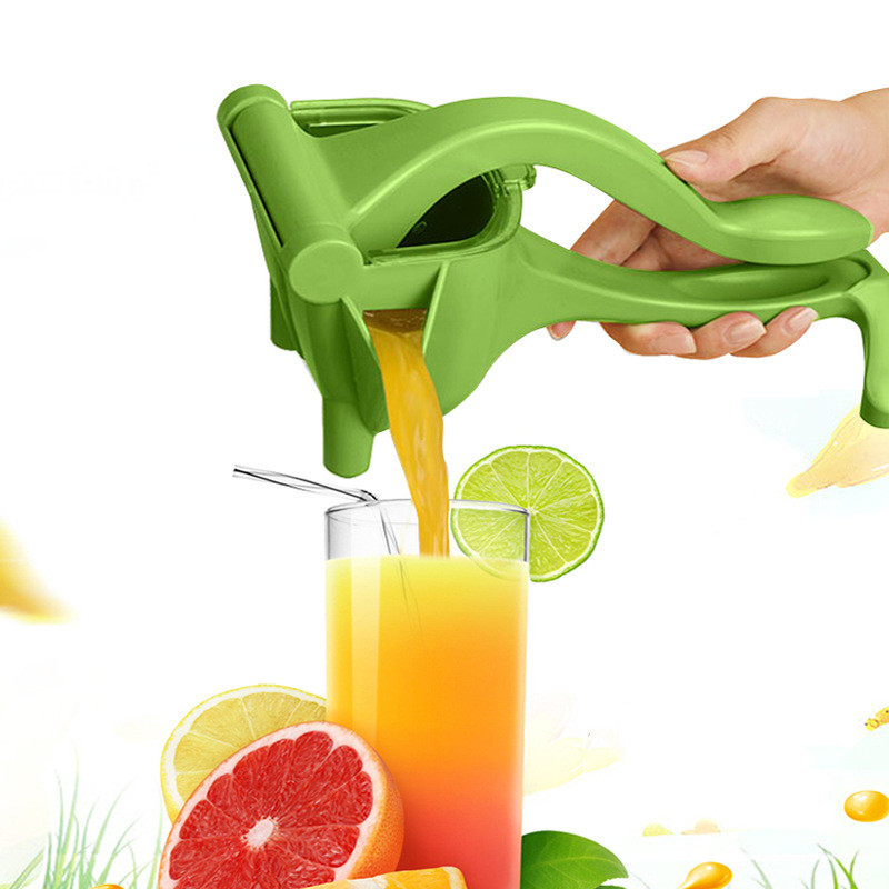 Manuel juicepresser plast håndtryk appelsin granatæble citron sukkerrør klip frugtpresseværktøj køkkentilbehør