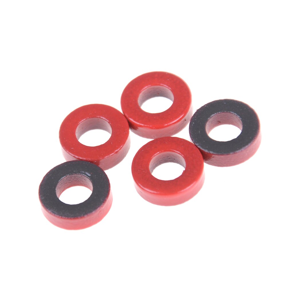 5pcs/lot high frequency magnetic core Coating Red gray Carbonyl Iron Core T37-2 Carbonyl iron powder core