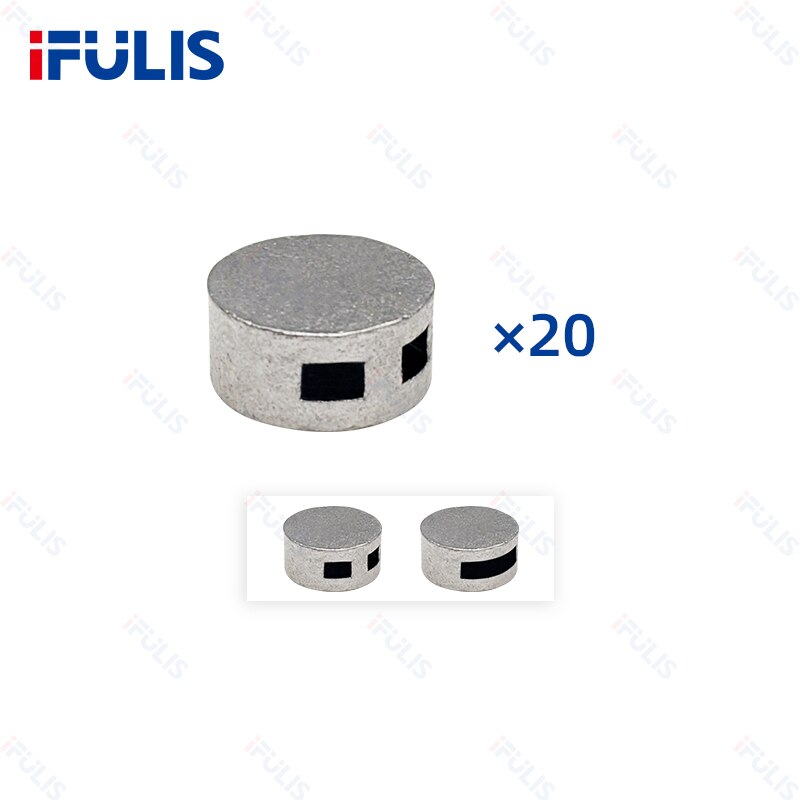 Pince à sceller en plomb, 1 pièce, poignée revêtue de plastique rouge, étriers pour sceller le compteur d'eau, Anti-vol: Beans(20PCS)
