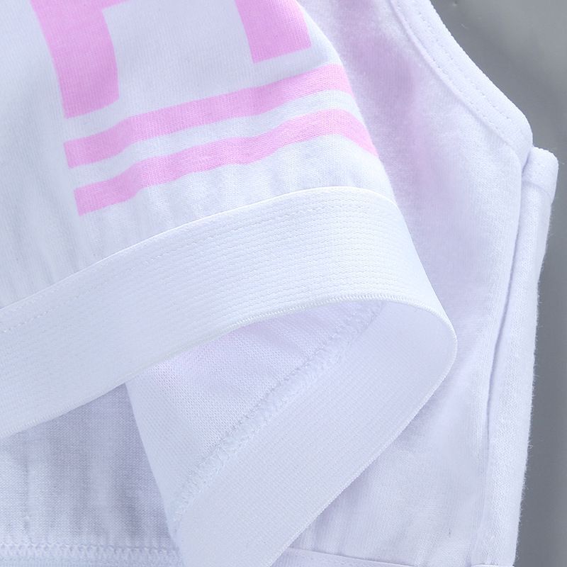 4pc/ parti teen pige sports bh børn top camisole undertøj ung pubertet lille træning bh i 8-14 år
