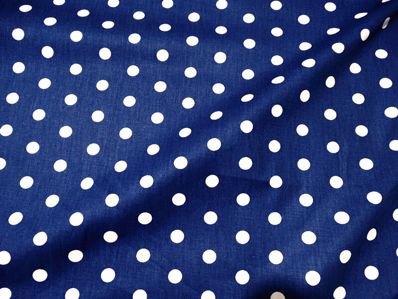 Chien Dot impression tissus à la main tela algodon bricolage couture Patchwork bébé robe lit couture vêtements tissu coton sergé tissus