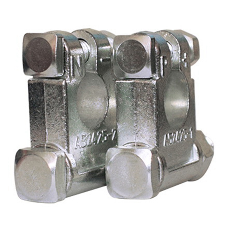 Car Battery Terminal Connectors Post 1 Pair of Positive and Negative - 2-1/2-Inch Extended 3/8-Inch Bolt