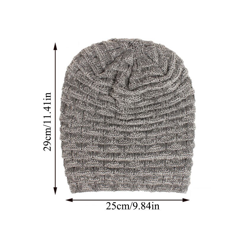Gorro de malha chapéu redondo dobras ao ar livre tampas para o inverno feminino chapéu de malha gorro quente chapéus boné de lã hip hop capa de cabeça macia