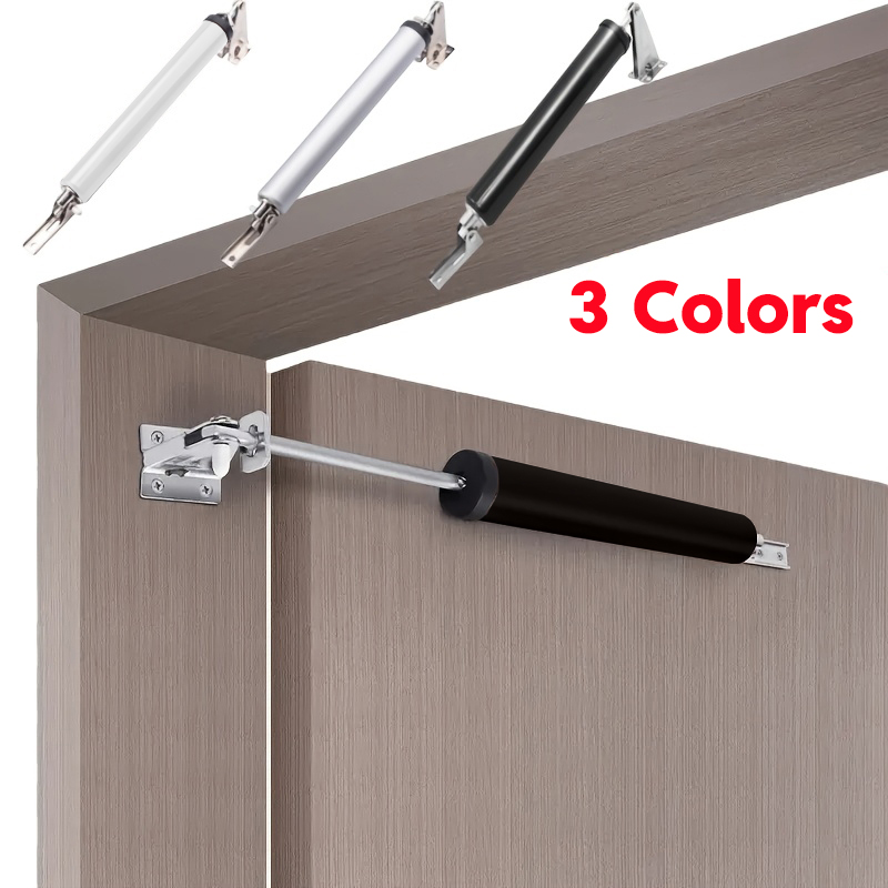 Automatyczny samozamykacz robić drzwi domowych z cichym buforowaniem, otwieracz robić drzwi drewnianych z odbiciem, uchwyt ochronny robić drzwi, okucia, urządzenie robić zamykania drzwi.