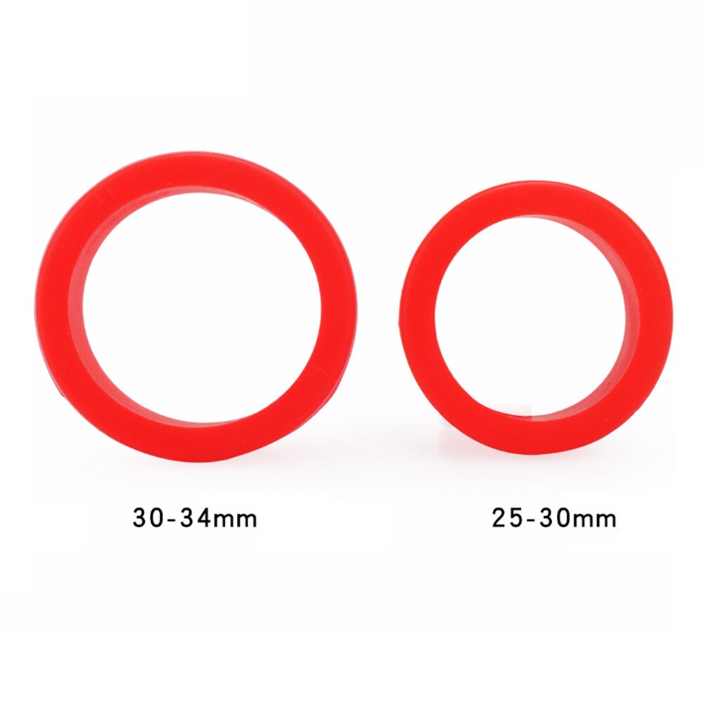 Sykkelstolpe gummiring mtb sykkel vanntett støvdeksel silikon setepinne sak beskyttende sykkel tilbehør