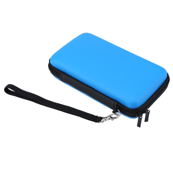 Tragbare schwer Lagerung fallen für 3DS Tasche Schutzhülle Reisetasche für 3 DS Spiele Konsole Karte Zubehör für Nintendo 3DS: Blau