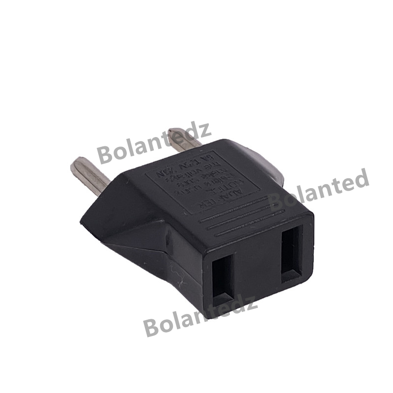 US Travel Adapter Euro To Mexico Canada US Electrical Socket Power Adapter EU To CA MX US Sockets AC Plug Converter Outlet: RED