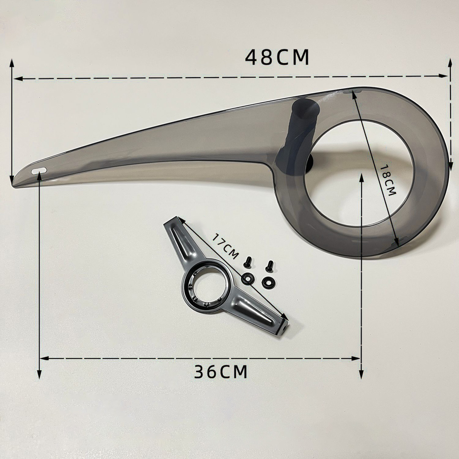 Easy Install Bike Chain Cover Protector Accessories 32T-38T for Bicycle,Chain Guard Cover Guard Replacement Part protector Bike