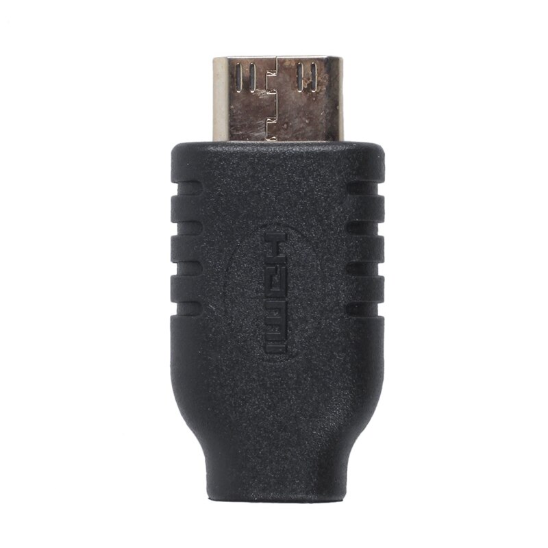 Micro HDMI Type D Female to Type C Mini HDMI Male F/M Adapter Black