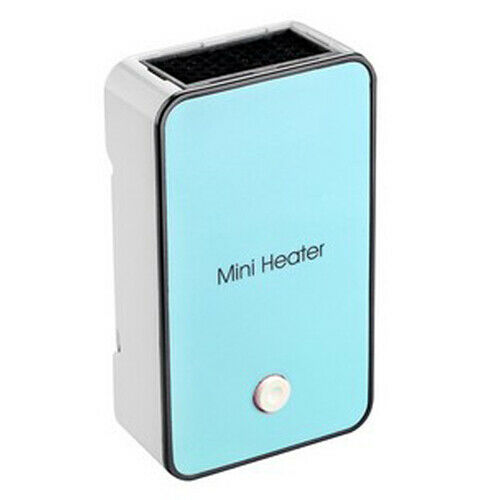 Rodzina przenośny mini grzejnik elektryczny ciepła przestrzeń ambona zimowy ręczny ogrzewacz powietrza wentylator: zielony / EU