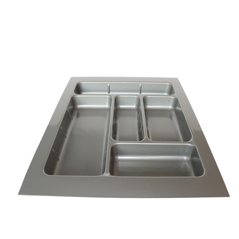ABS Kitchen Drawer Organizer Tray Cabinet Chopsticks Spoon Cutlery Storage Box Plastic Drawer Compartment Divider Tray