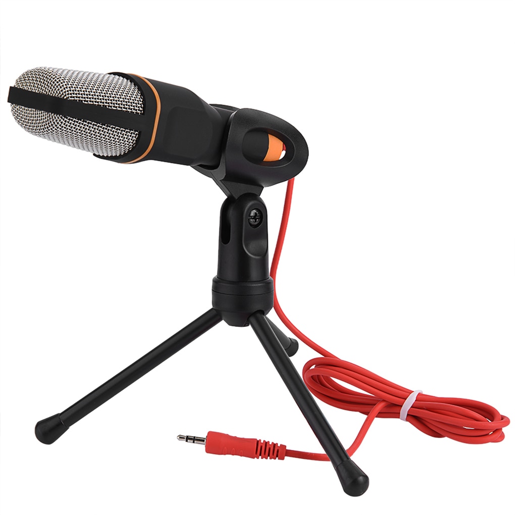 Handheld Microphone Sound Studio Microphone Mic For Computer Chat PC Laptop SF-666