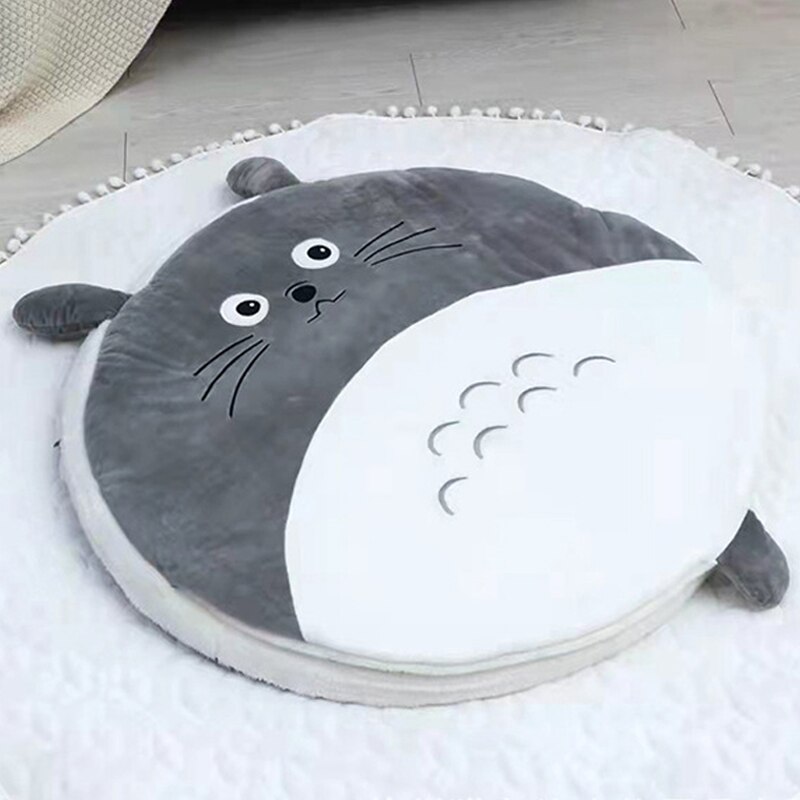 Vier Seizoenen Shiba Inu Kennel Kat Kleine Grote Hond Huisdier Kattenbakvulling Japanse Netto Rode Kat En Hond Mat Pluche Mat sofa Hond Bed Ronde Nest: gray / S-40x40x5cm