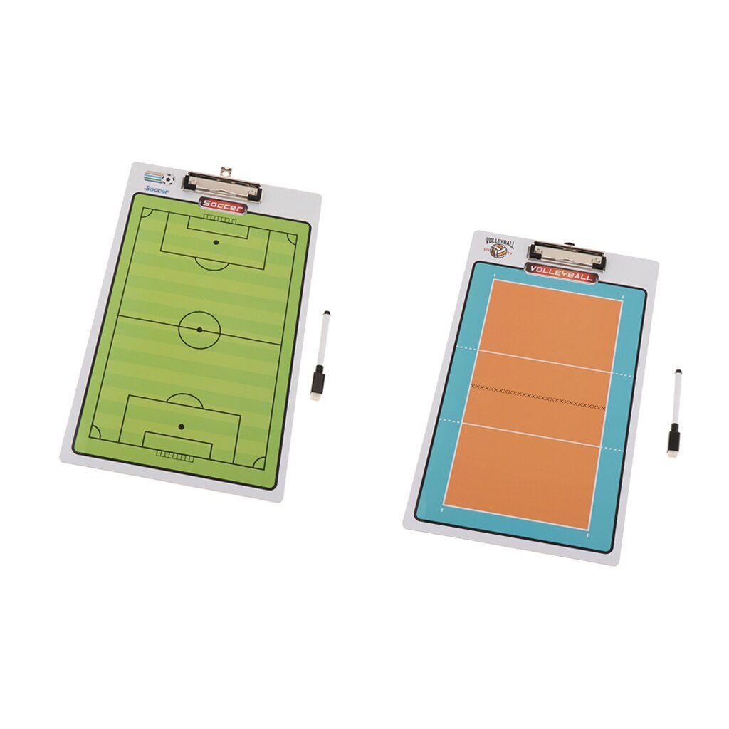 1 Set Basketball Coaching Board Demo Volleyball Coaches Mark Boards Coaching Board Tools Accessories