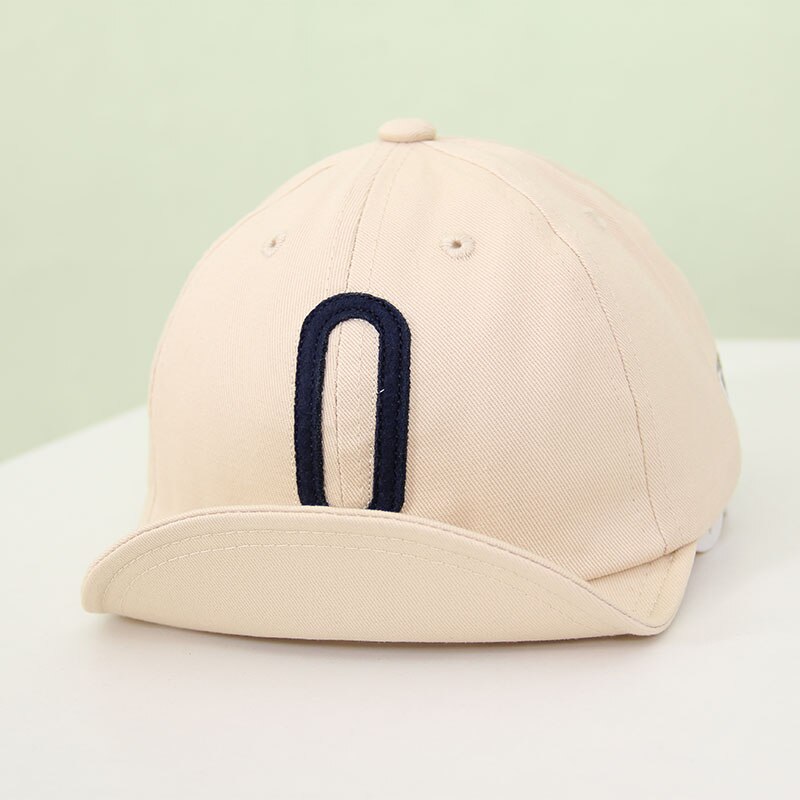 Casquette de Baseball avec lettres pour bébé, couleur unie, à bord souple, pour garçon et fille, chapeau de soleil, Snapback, Hip-Hop, printemps et été