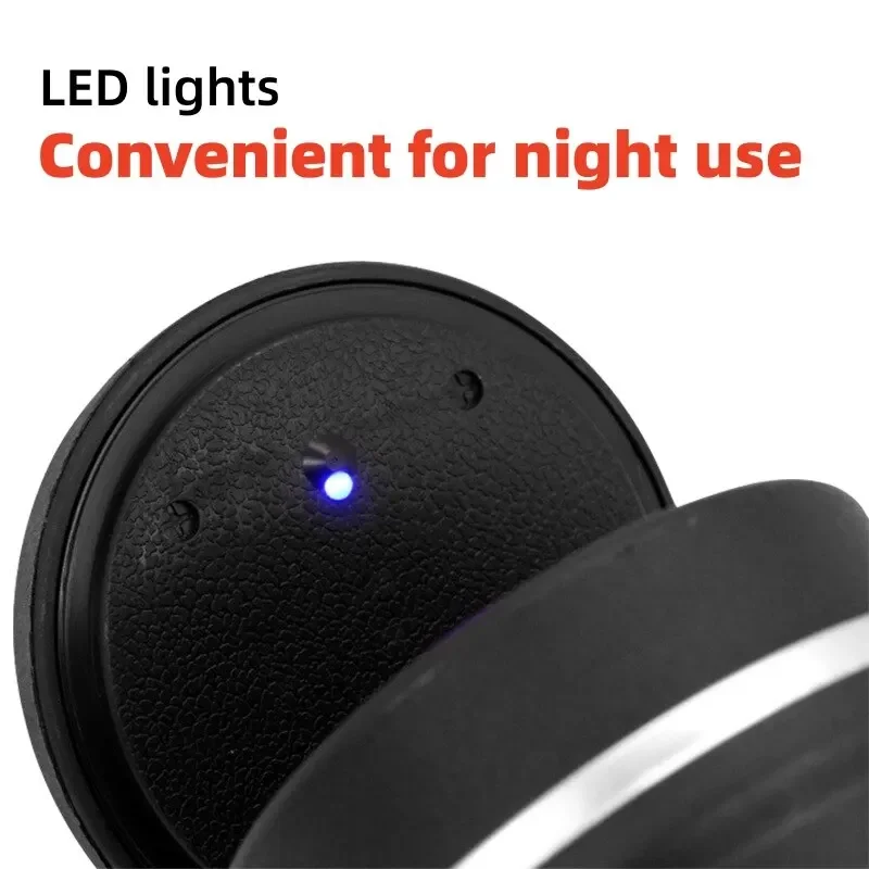 Tragbare LED Rauch Auto Aschenbecher Ashbox Tasse Auto Anzeige Aschenbecher Auto Getränkehalter. Es ist schnell und einfach