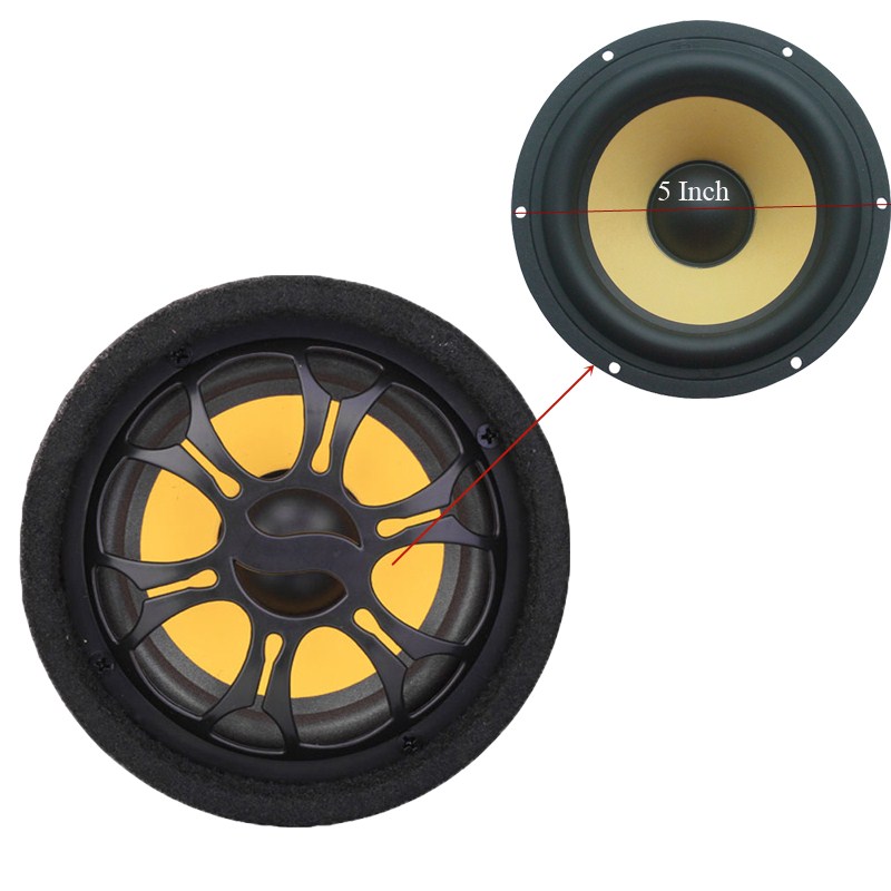 5 tuuman  dc 12v 24v ac 220v 4 ohmin auto aktiivinen subwoofer usb tf kortti pakettiauto kuorma hifi täyden valikoiman aktiiviset subwooferit