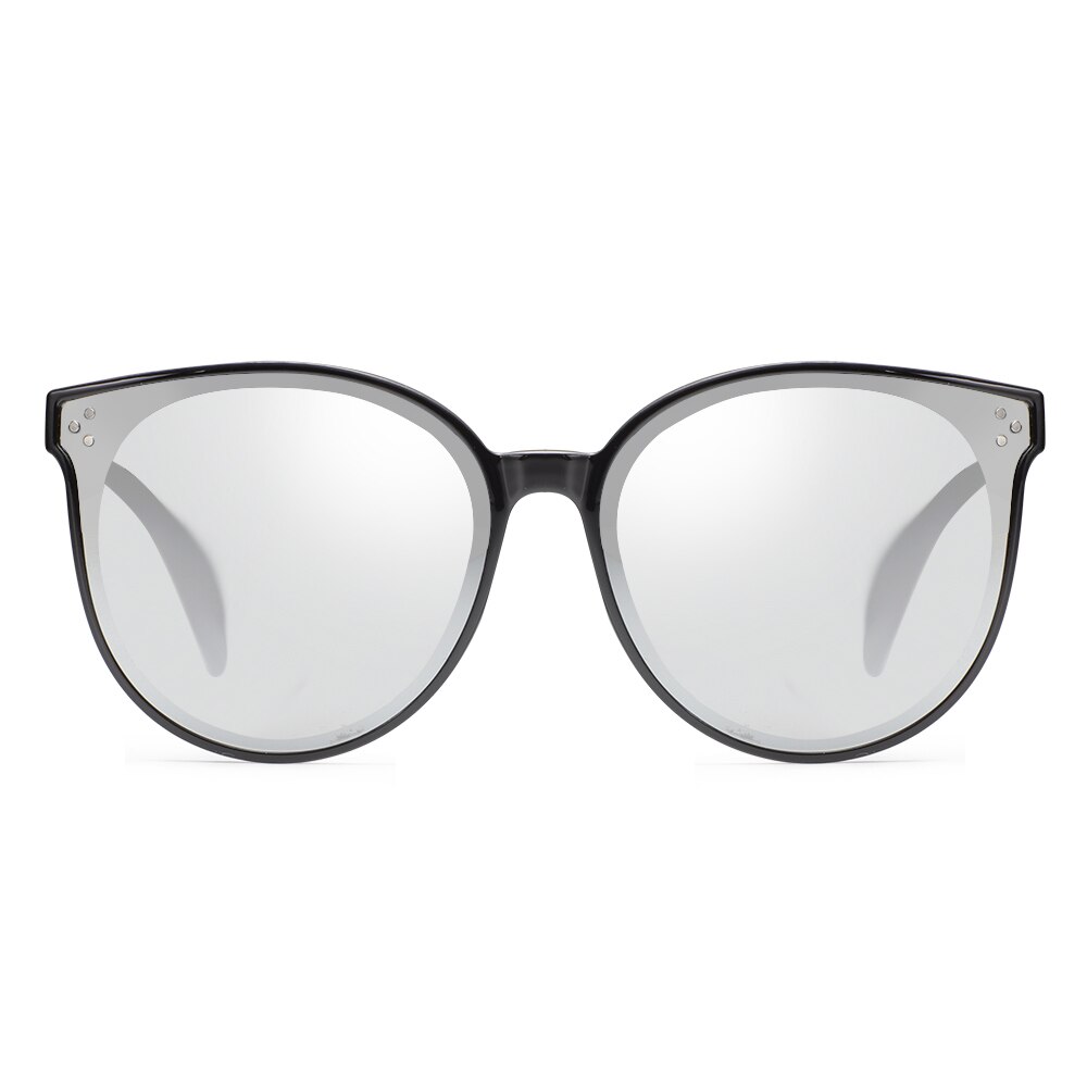OFFRAY Cat Eye Cute Shape Children Sunglasses Plastic Wrap Frame 5 Colors 004 Acrylic Material Lenses UV400 Protection Eyewear: C5