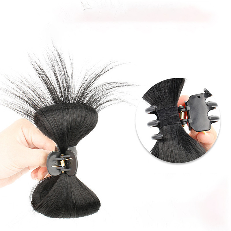 Pince à cheveux en forme de plume élégante pour perruque, pince à queue de cheval, fille, Woemn Sweet Y2K