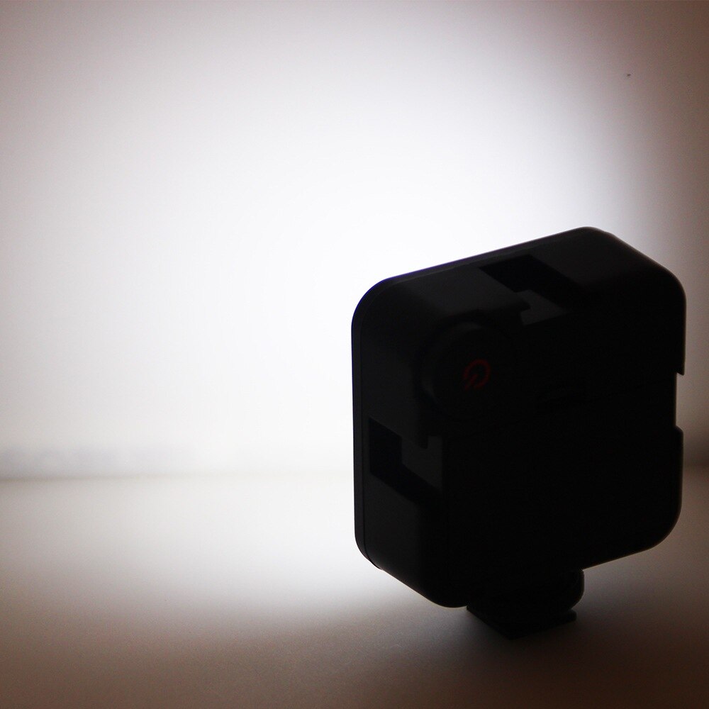 W49 led-helmitäyttövalo studiovalo video valonvakain universaali kenkäsuu sopii useimpiin slr-urheilukameroihin