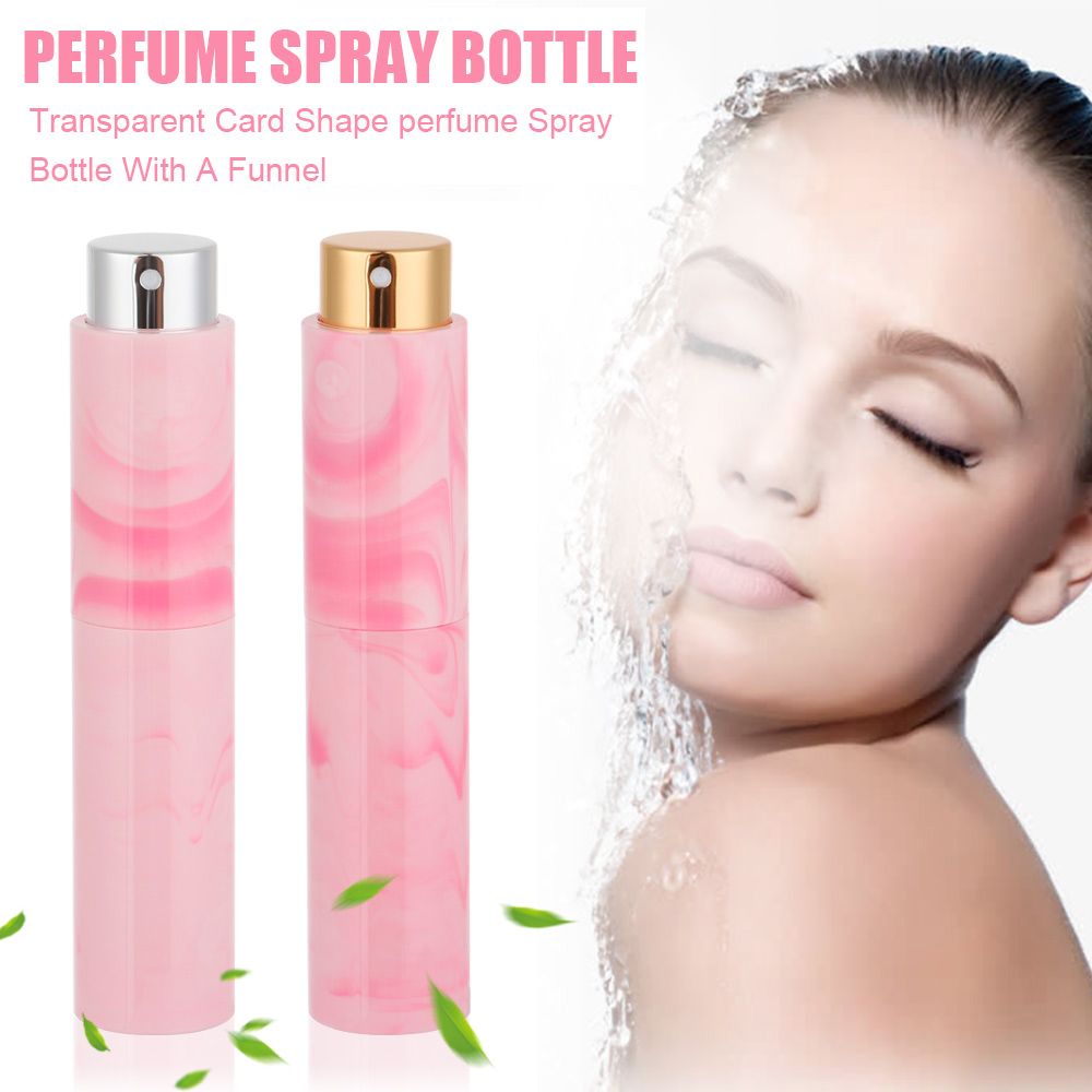 10ml Parfüm zerstäuber flaschen nachfüllbare Mini-Reise größe leere ParfüFrau pritze Marmor aufbringen tragbare auslaufs ichere Sprüh flasche