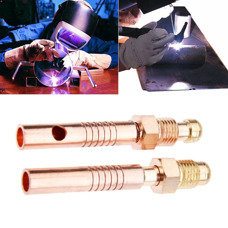 TIG Gas Electric Integrated Cable Connector Front Connection Power Cable Adapter for TIG Welding Torch WP-9 WP-17 WP-24