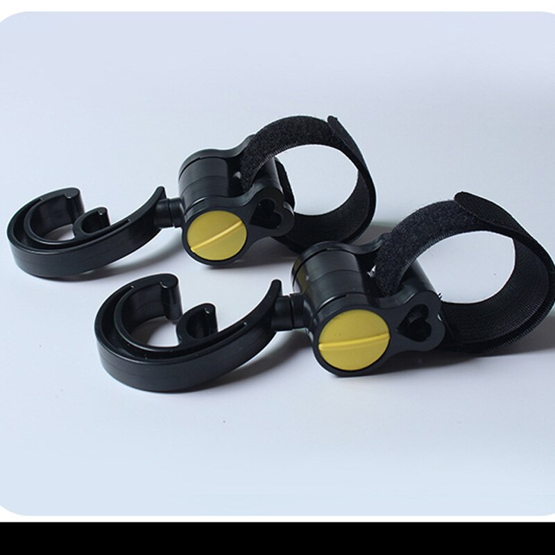 Ubxvamm Kinderwagen-Haken 2er Set - 360° Drehbarer Organizer Für Wickeltaschen & Taschen