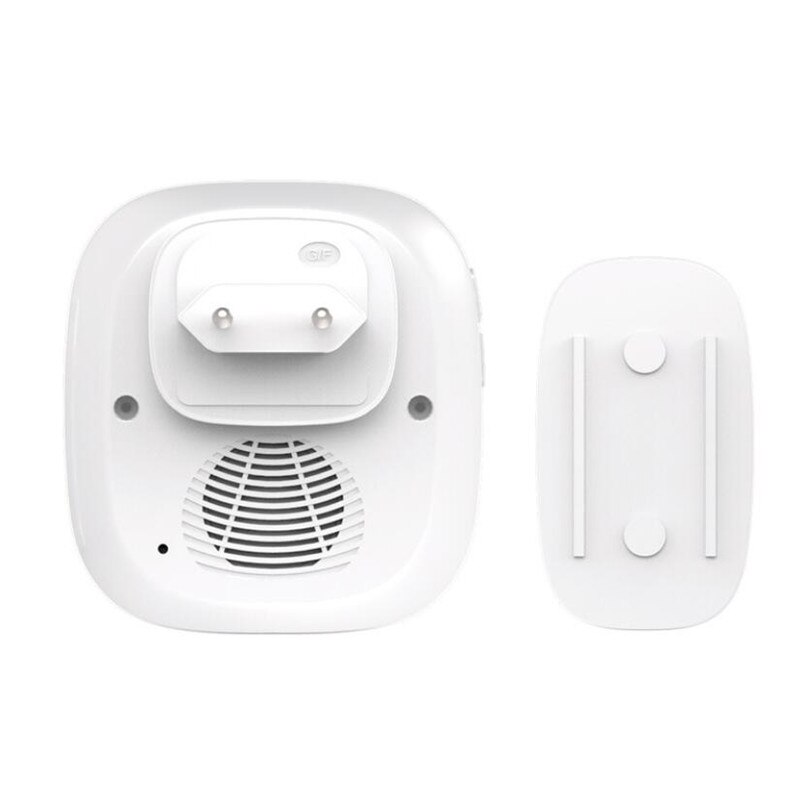 Wireless Doorbell 1 Push-Button Ringer &amp; 1 Chime Receiver 1000 Feet Night Light Waterproof Door Bell Sets