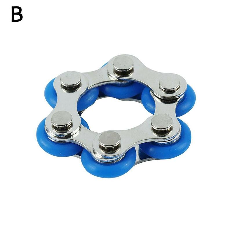 Pressure relief toy bicycle decompression chain: B