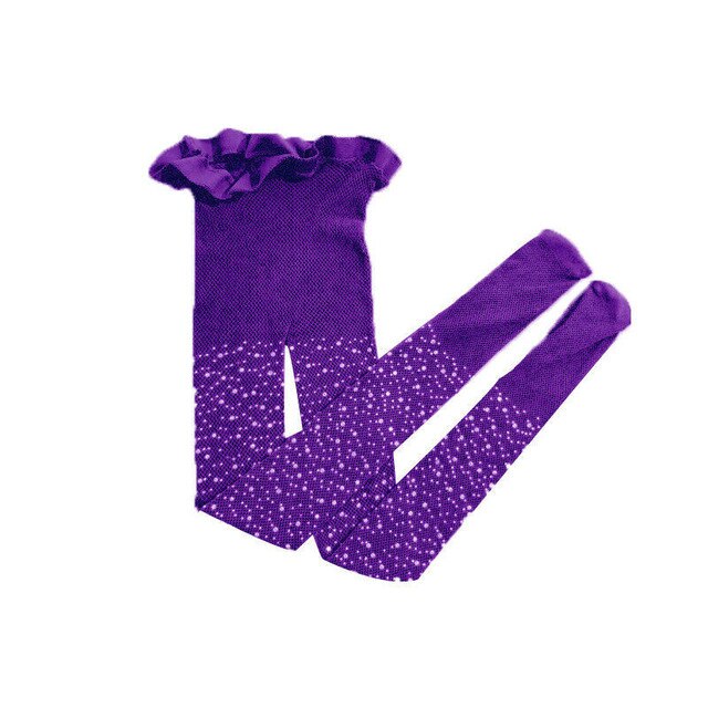 Kids Baby Meisje Strass Netkousen Kinderen Meisje Mesh Panty Pailletten Pearl Hollow Out Panty Meisje Kousen: C