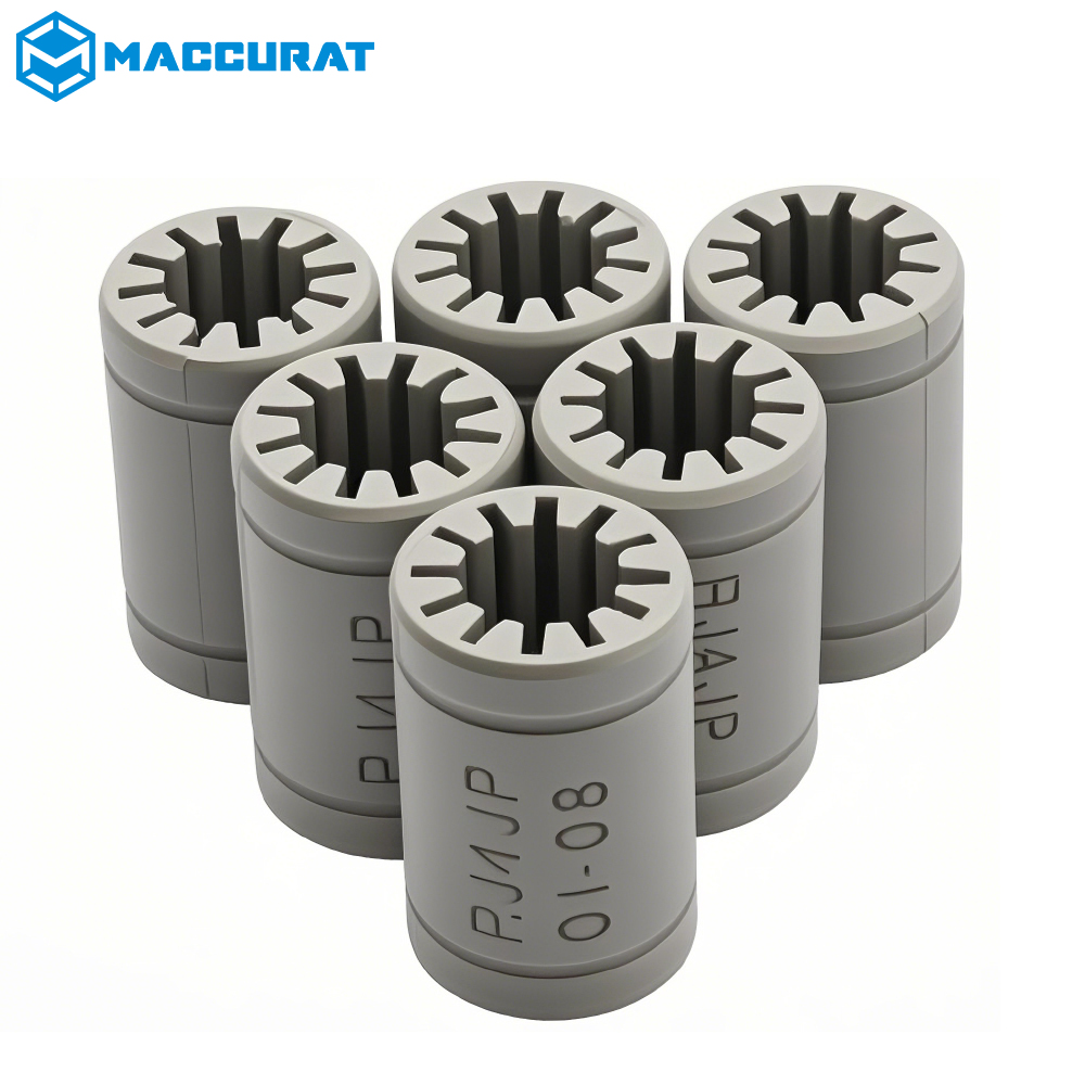 2/5/10 pièces LM8UU roulements 8mm douille pièces d'imprimante 3D Rail linéaire longue tige arbre partie 8*15*24mm Igus roulement en plastique RJ4JP-01-08