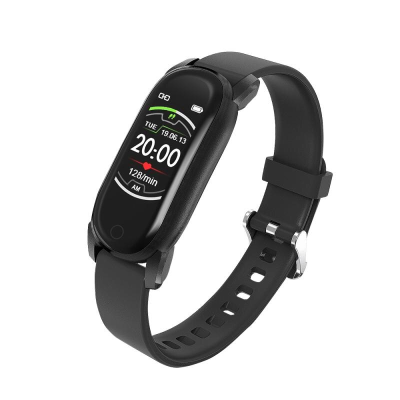 Bluetooth 5.0 Smart Armband Hartslag En Bloeddruk Monitor Afstandsbediening Fotografie Waterdichte Sport Oproep Smart Horloge