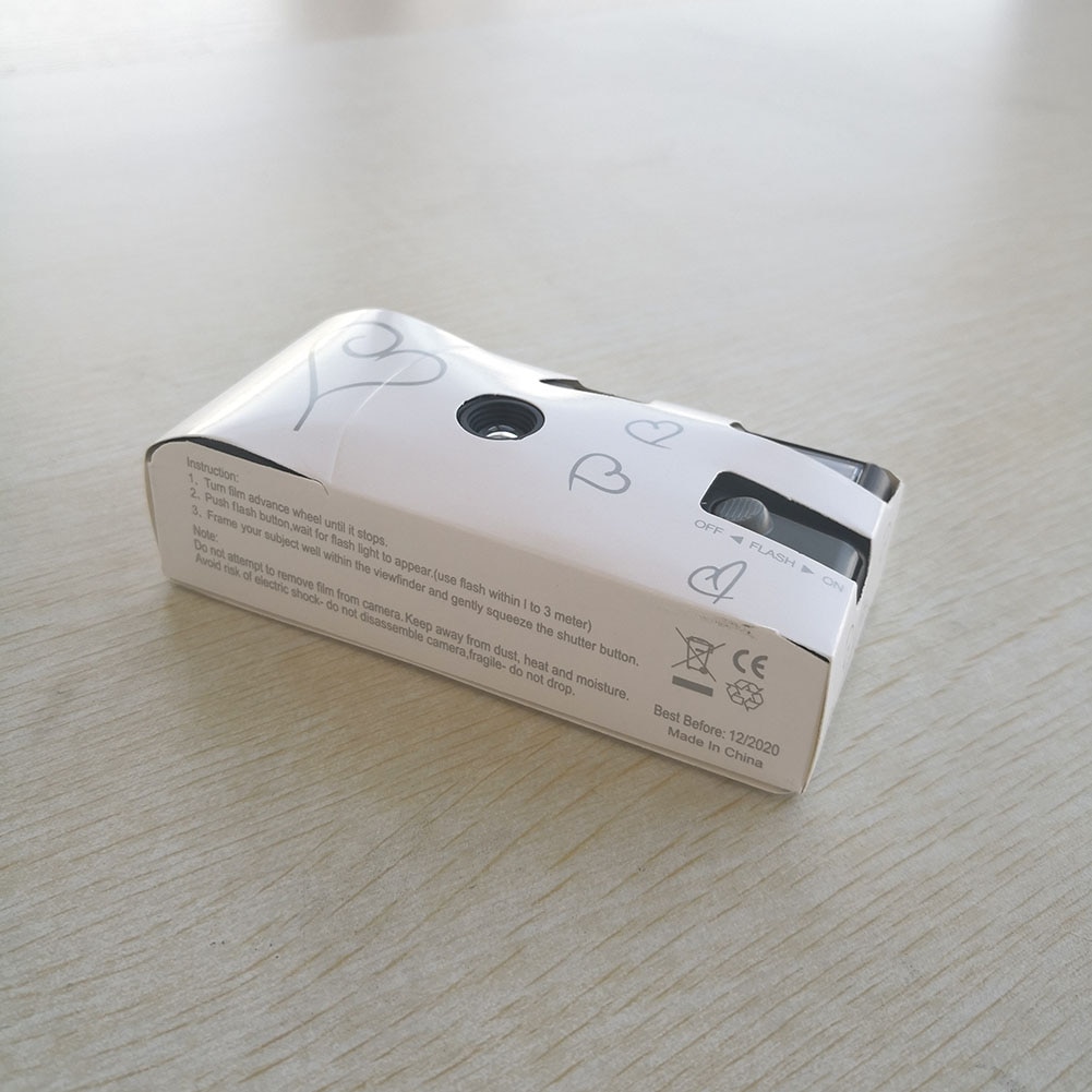 Disposable Wedding Bridal Camera Wedding Decoration Camera Single Use 36 Flims Included C66