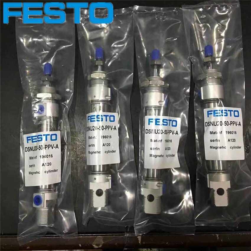 DSNU FESTO DSNU-20-10-PPV-A DSNU-20-25-PPV-A DSNU-20-40-PPV-A DSNU-20-50-PPV-A Round cylinders