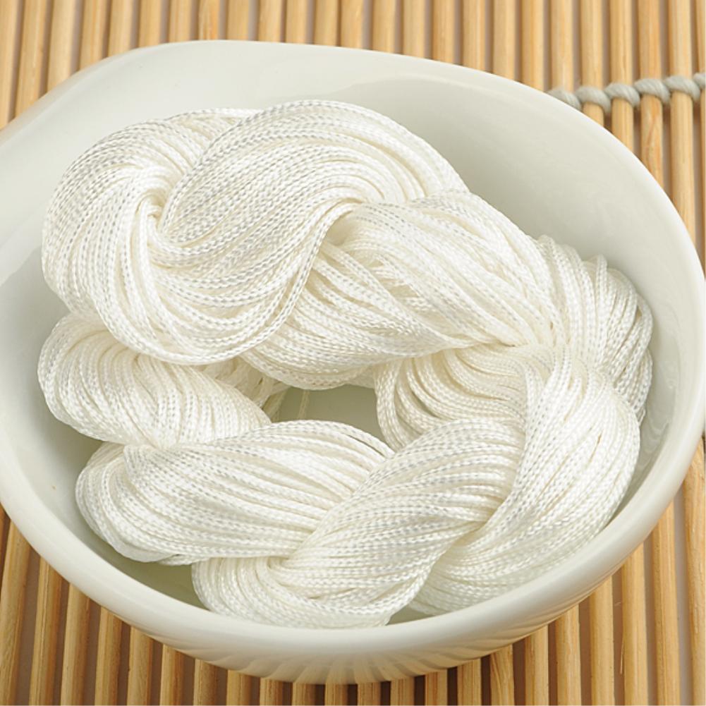 WITUSE-Bracelet en rotin, Excellent accessoire, cordon en Nylon 22m 1mm, nœud chinois, macramé, promotionnelle: 7