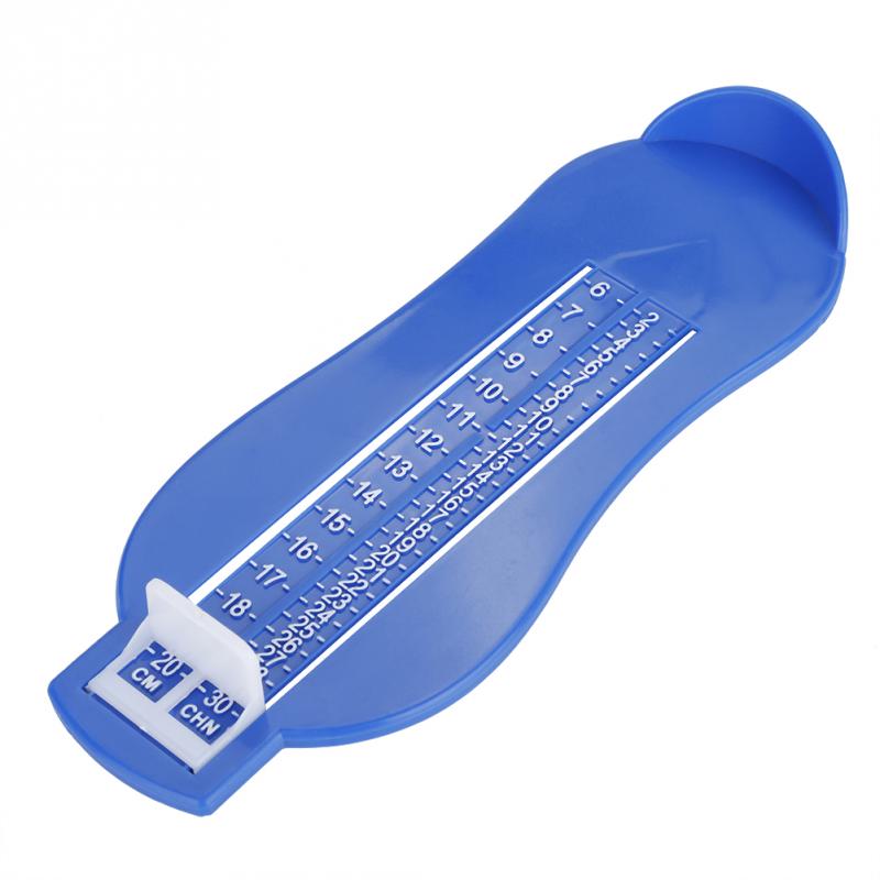 Kinderen Voet Maatregel Apparaat Schoenen Maat Gauge Meten Ruler Tool Infant Kid Voet Lengte Meten Heerser Baby Care Accessoires: Blauw