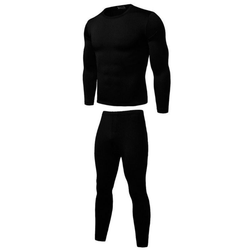 Conjuntos de ropa interior térmica para hombre ropa interior térmica de invierno Calzoncillos largos ropa de invierno ropa térmica gruesa para hombre sólido