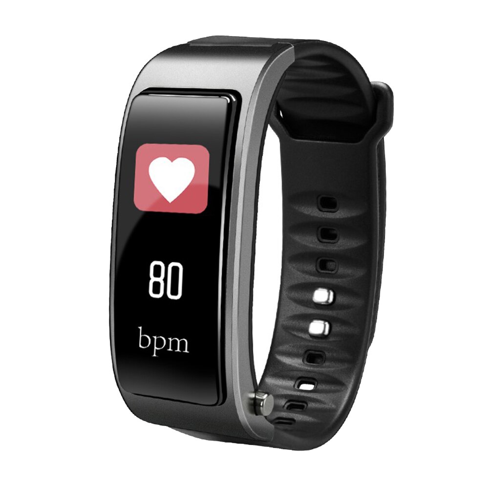 2 in 1 slimme armband met bluetooth oordopjes hartslagmeter sporthorloge  nd998: Zilver  y3 plus