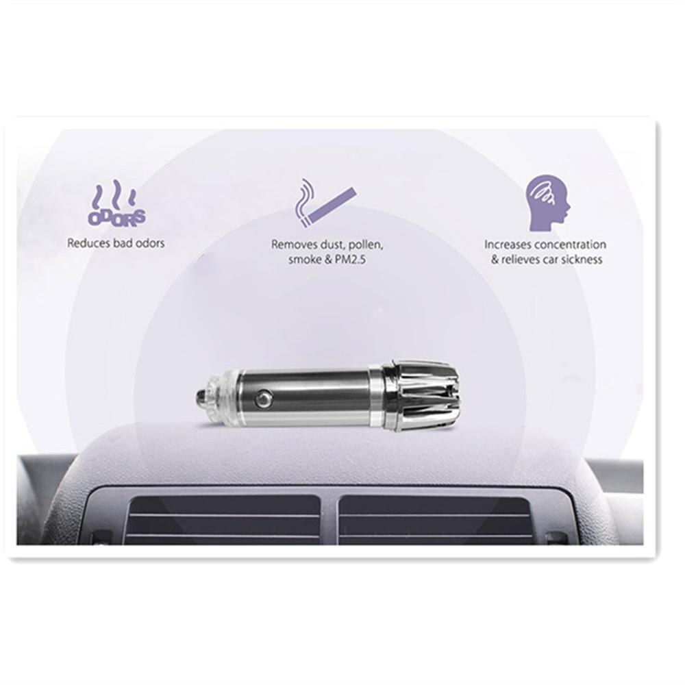 Air Cleaner Mini Auto Fresh Air Ionic Purifier Oxygen Bar Ozon Ionisator Cleaner Auto Ozon Negatieve Ionen Luchtreiniger