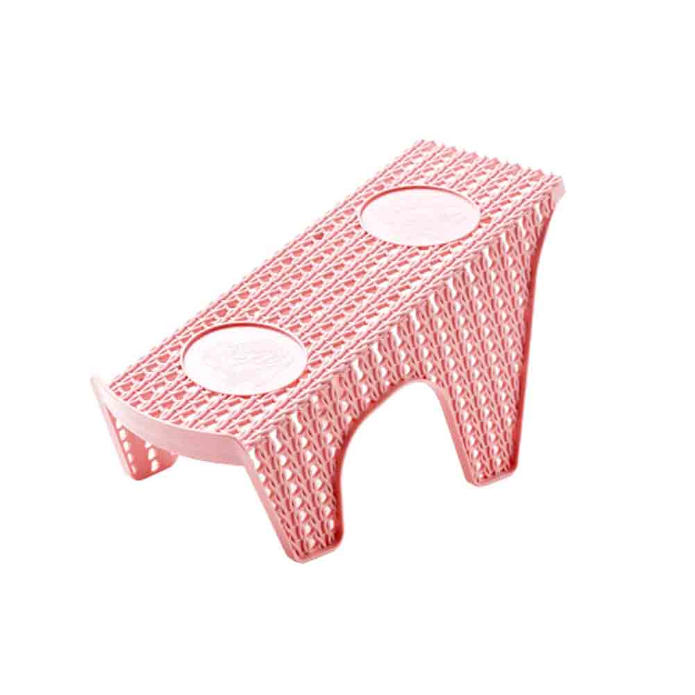 Home Shoe Racks Single Double Row Shoes Slot Stand Holder Rack Space Saver Storage Organizer: Pink Single Row