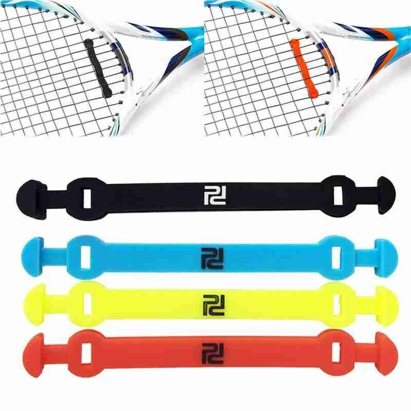 Absorbedor de golpe para raqueta de tenis largo raqueta de Squash a prueba de golpes amortiguador duradero amortiguador de silicona Shoo N9I3