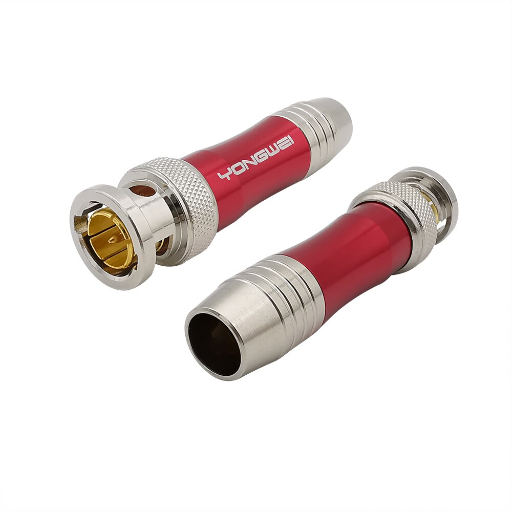 BNC Stecker BNC Video Kabel HD SDI Stecker 75-5BNC Lözehn Kopf Überwachung Video Kabel Koaxial Kupfer Ader Gold-überzogene