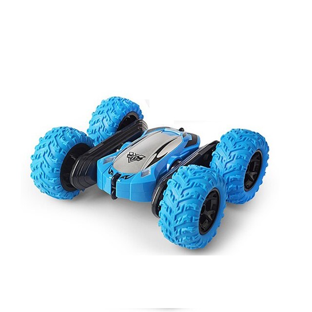 2.4Ghz Afstandsbediening Auto Rc Auto 4WD Rock Crawler Afstandsbediening Speelgoed Radio Control Auto Rc Stunt Double Side auto: Blue without box