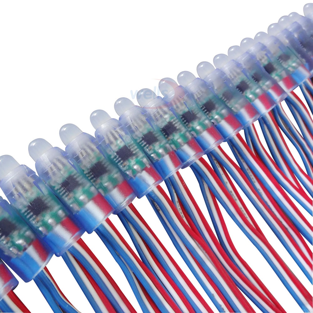 50 Stck WS2811 IC RGB Pixel LED-modul Licht DC5V Volle Farbe Große für dekoration werbung lichter Wasserdichte IP67