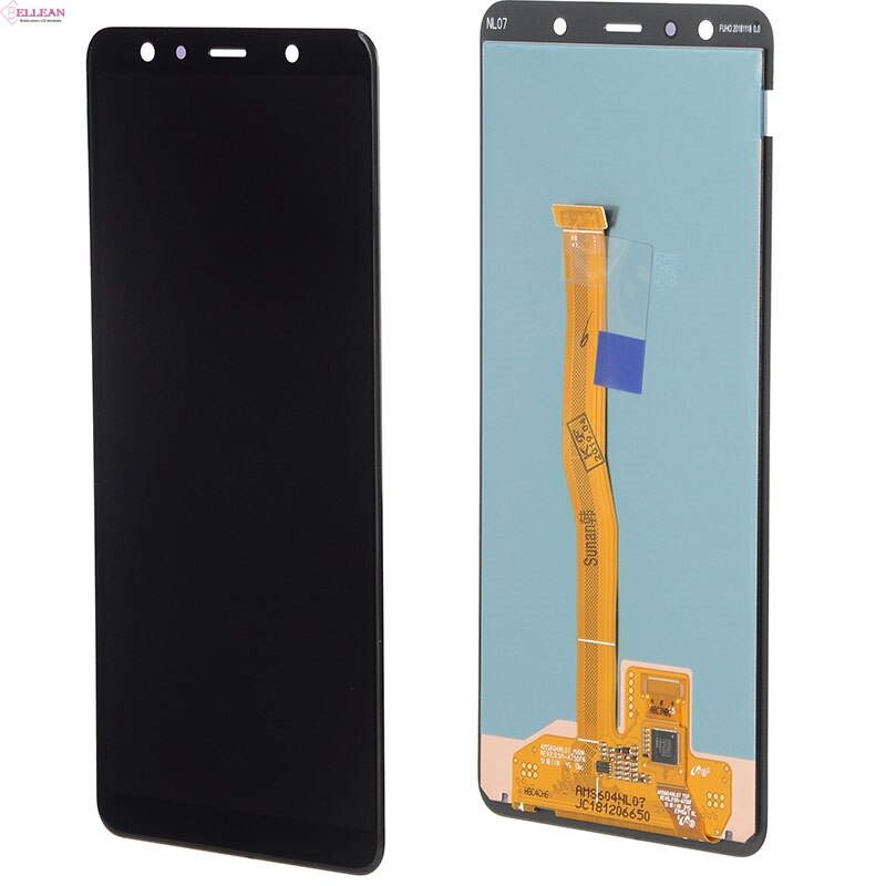 Hh Amoled A7 Lcd Voor Samsung Galaxy A750 Lcd SM-A750F/Ds A750FN Display Touch Screen Digitizer Vergadering 1Pcs