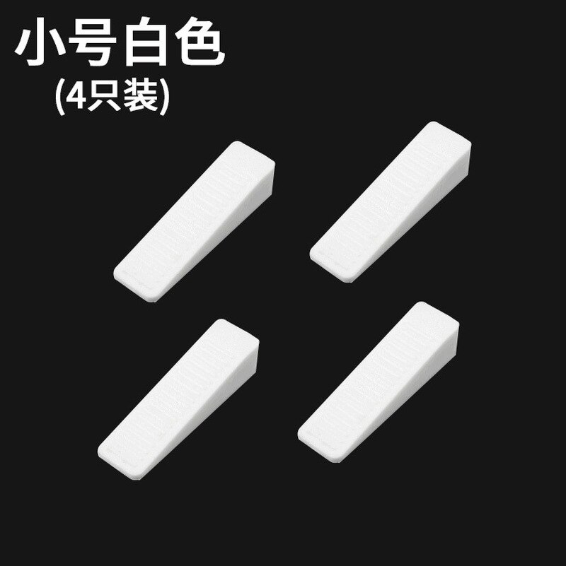 4 Stks/pak 64*18*14Mm Rubber Deur Stop Stoppers Blok Wig Deurstoppers Clear White Deurstopper Thuis kantoor Gebruik